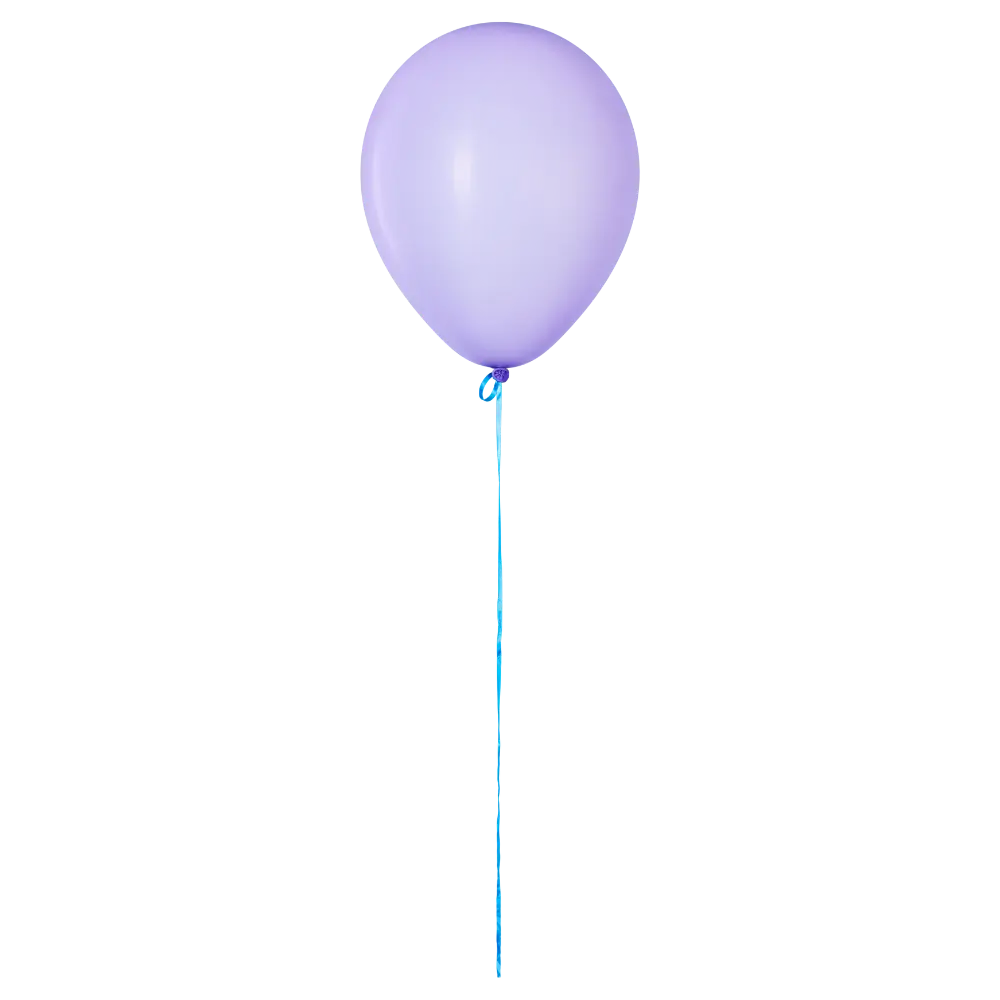 photo of a purple balloon